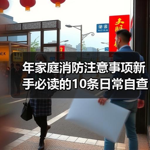 年家庭消防注意事项新手必读的10条日常自查清单