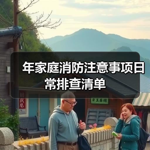 年家庭消防注意事项日常排查清单