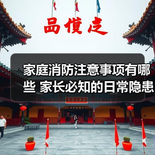 家庭消防注意事项有哪些 家长必知的日常隐患排查清单