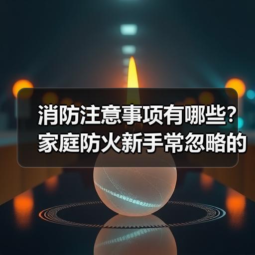 消防注意事项有哪些？家庭防火新手常忽略的6个细节