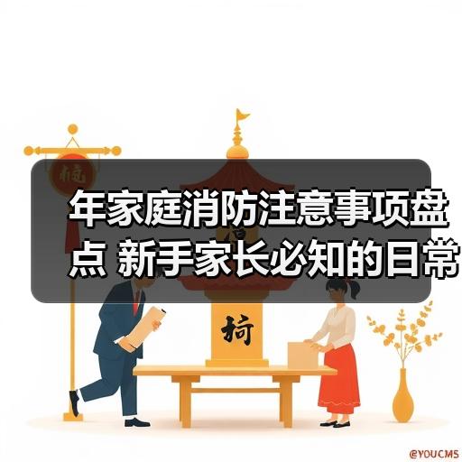 年家庭消防注意事项盘点 新手家长必知的日常隐患排查清单